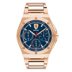 SCUDERIA FERRARI ASPIRE Multifunction Blue Round Dial Men's Watch- 0830536