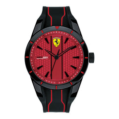 SCUDERIA FERRARI REDREV Quartz Red Round Dial Men's Watch- 0830540