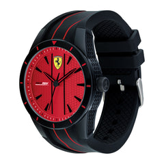 SCUDERIA FERRARI REDREV Quartz Red Round Dial Men's Watch- 0830540