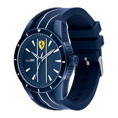 SCUDERIA FERRARI REDREV Analog Blue Round Dial Men's Watch - 0830541