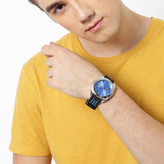 SCUDERIA FERRARI Forza Quartz Blue Round Dial Men's Watch - 0830545