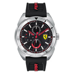 SCUDERIA FERRARI FORZA Multifunction Black Round Dial Men's Watch- 0830546