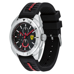 SCUDERIA FERRARI FORZA Multifunction Black Round Dial Men's Watch- 0830546