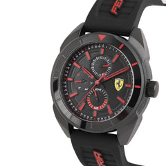 SCUDERIA FERRARI FORZA Multifunction Black Round Dial Men's Watch - 0830547