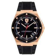 SCUDERIA FERRARI ASPIRE Analog Black Round Dial Men's Watch - 0830553