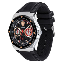 SCUDERIA FERRARI ASPIRE Multifunction Black Round Dial Men's Watch - 0830556