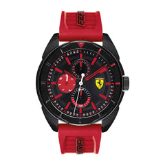 SCUDERIA FERRARI FORZA Multifunction Black Round Dial Men's Watch- 0830576
