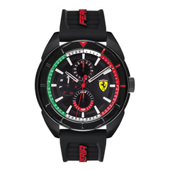SCUDERIA FERRARI FORZA Multifunction Black Round Dial Men's Watch - 0830577