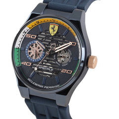 SCUDERIA FERRARI SPECIALE Multifunction Blue Round Dial Men's Watch- 0830582