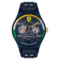 SCUDERIA FERRARI SPECIALE Multifunction Blue Round Dial Men's Watch- 0830582