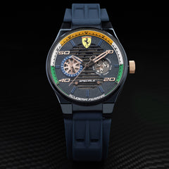 SCUDERIA FERRARI SPECIALE Multifunction Blue Round Dial Men's Watch- 0830582