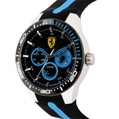 SCUDERIA FERRARI REDREV T Multifunction Black Round Dial Men's Watch- 0830587