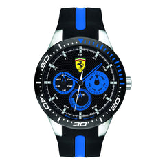 SCUDERIA FERRARI REDREV T Multifunction Black Round Dial Men's Watch- 0830587