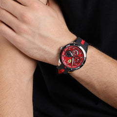 SCUDERIA FERRARI REDREV T Multifunction Red Round Dial Men's Watch - 0830588