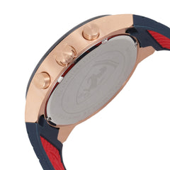 SCUDERIA FERRARI REDREV Chronograph Blue Round Dial Men's Watch- 0830591