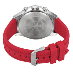 SCUDERIA FERRARI PILOTA Chronograph Black Round Dial Men's Watch- 0830596