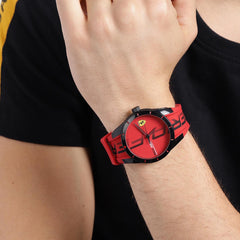 SCUDERIA FERRARI REDREV Analog Red Round Dial Men's Watch - 0830617