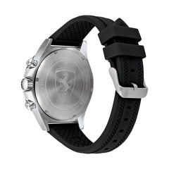 Scuderia Ferrari Pilota Chronograph Black Round Dial Men's Watch- 0830620