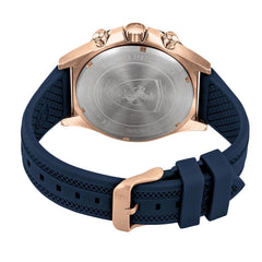 SCUDERIA FERRARI Pilota Chronograph Blue Round Dial Men's Watch - 0830621