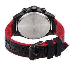 SCUDERIA FERRARI PILOTA Chronograph Black Round Dial Men's Watch- 0830623