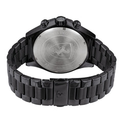 SCUDERIA FERRARI PILOTA Chronograph Black Round Dial Men's Watch- 0830624