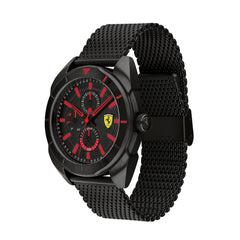 SCUDERIA FERRARI FORZA Multifunction Black Round Dial Men's Watch - 0830636