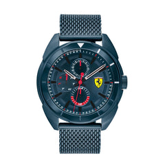 SCUDERIA FERRARI FORZA Multifunction Blue Round Dial Men's Watch - 0830638