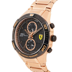 SCUDERIA FERRARI APEX Multifunction Black Round Dial Men's Watch- 0830640