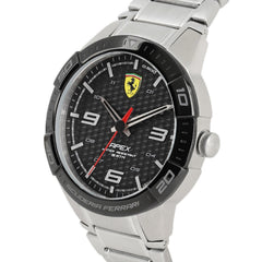 SCUDERIA FERRARI APEX Quartz Black Round Dial Men's Watch- 0830641