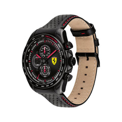 SCUDERIA FERRARI SPEEDRACER Chronograph Black Round Dial Men's Watch- 0830647