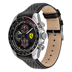 SCUDERIA FERRARI SPEEDRACER Chronograph Black Round Dial Men's Watch - 0830648
