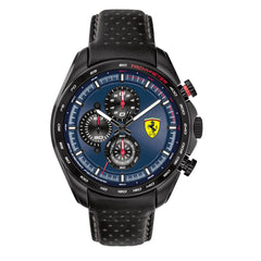 SCUDERIA FERRARI SPEEDRACER Chronograph Blue Round Dial Men's Watch- 0830649