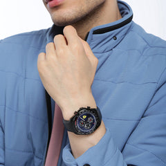 SCUDERIA FERRARI SPEEDRACER Chronograph Blue Round Dial Men's Watch- 0830649