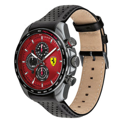SCUDERIA FERRARI SPEEDRACER Chronograph Red Round Dial Men's Watch- 0830650