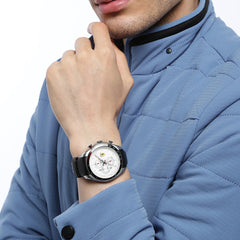 SCUDERIA FERRARI SPEEDRACER Chronograph Silver Round Dial Men's Watch- 0830651