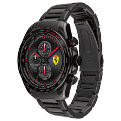 SCUDERIA FERRARI SPEEDRACER Chronograph Black Round Dial Men's Watch- 0830654