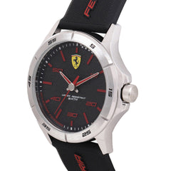 SCUDERIA FERRARI SF BASICS Quartz Black Round Dial Men's Watch- 0830668