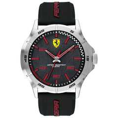 SCUDERIA FERRARI SF BASICS Quartz Black Round Dial Men's Watch- 0830668