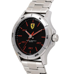 SCUDERIA FERRARI SF BASICS Quartz Black Round Dial Men's Watch- 0830669