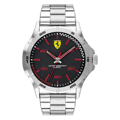 SCUDERIA FERRARI SF BASICS Quartz Black Round Dial Men's Watch- 0830669