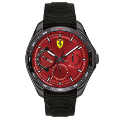 SCUDERIA FERRARI SPEEDRACER Multifunction Red Round Dial Men's Watch- 0830682