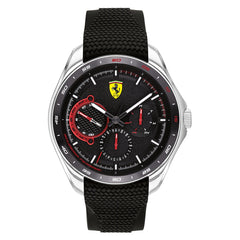 SCUDERIA FERRARI SPEEDRACER Multifunction Black Round Dial Men's Watch- 0830683