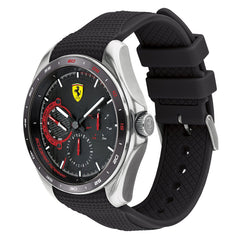 SCUDERIA FERRARI SPEEDRACER Multifunction Black Round Dial Men's Watch- 0830683