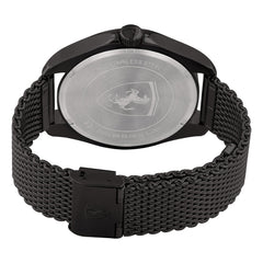 SCUDERIA FERRARI SPEEDRACER Multifunction Black Round Dial Men's Watch- 0830686