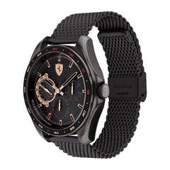 SCUDERIA FERRARI SPEEDRACER Multifunction Black Round Dial Men's Watch- 0830686