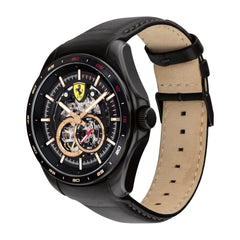 SCUDERIA FERRARI SPEEDRACER Automatic Black Round Dial Men's Watch- 0830688