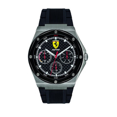 SCUDERIA FERRARI ASPIRE Multifunction Black Round Dial Men's Watch - 0830694