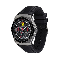 SCUDERIA FERRARI ASPIRE Multifunction Black Round Dial Men's Watch - 0830694