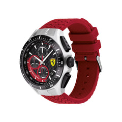 SCUDERIA FERRARI RACE DAY Chronograph Black Round Dial Men's Watch - 0830697