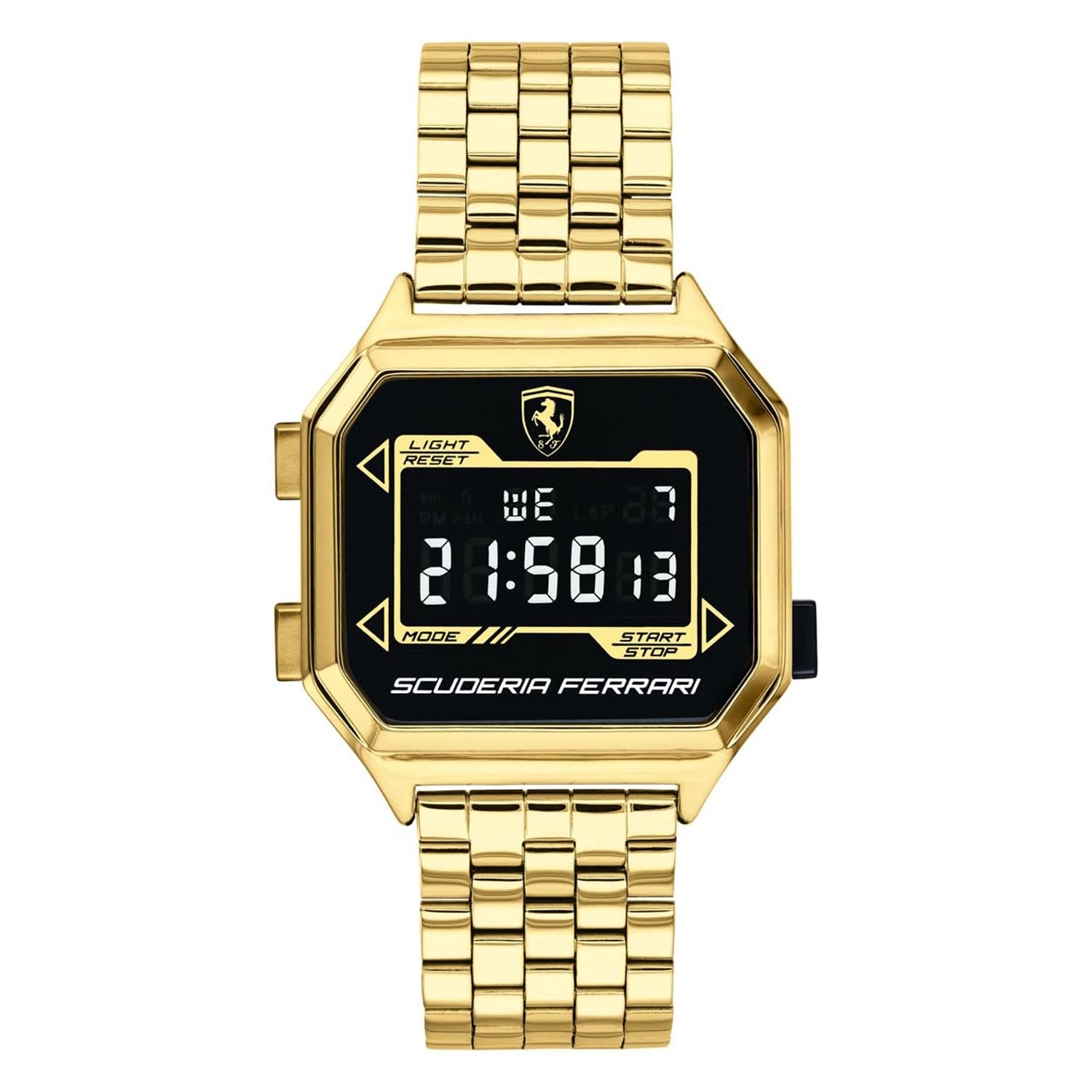 SCUDERIA FERRARI Digidrive Digital Black Round Dial Men's Watch - 0830705